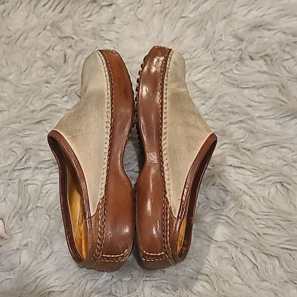 Cole Haan country f8910 slip on tan and brown‎ mules womens size 7 1/2 - Picture 7 of 9